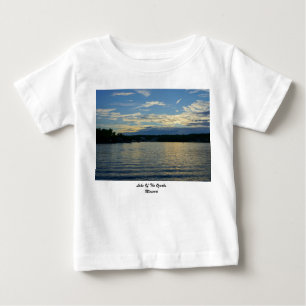 Camiseta De Bebé Lago De Ozarks Sunset Azul