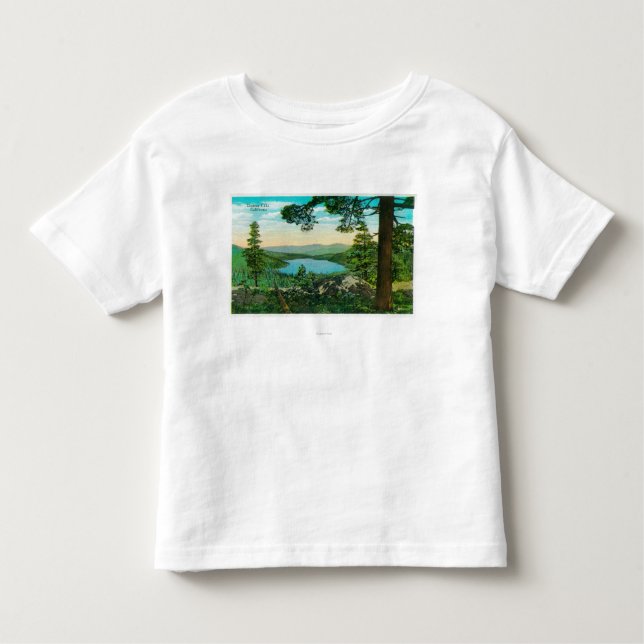 Camiseta De Bebé Lago Donner, California de Ridge (Anverso)