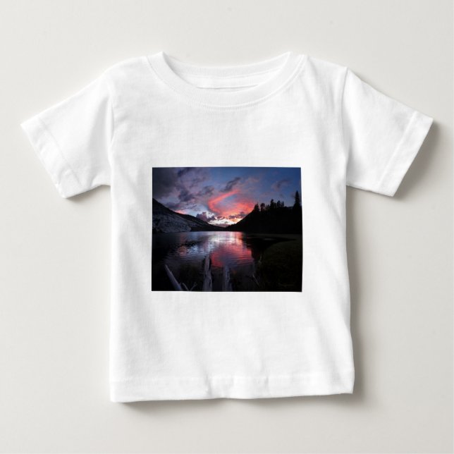 Camiseta De Bebé Lago Merced Sunset - Yosemite - California (Anverso)