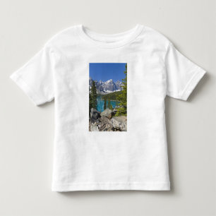 Camiseta De Bebé Lago Moraine, Canadian Rockies, Alberta, Canadá