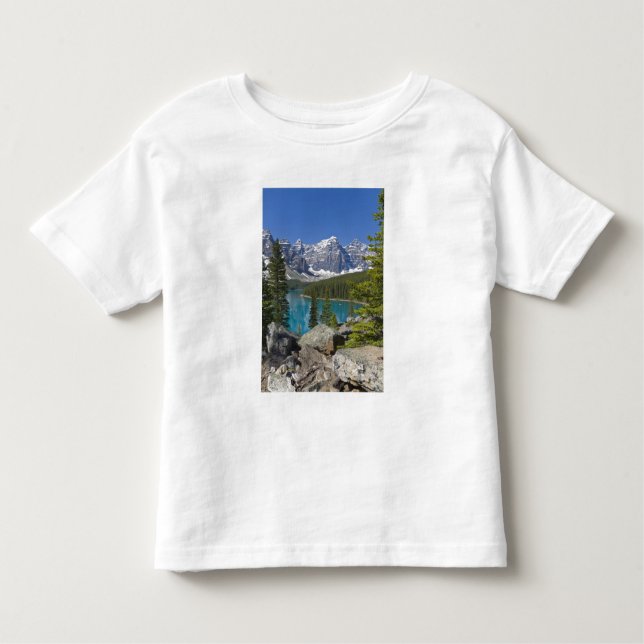 Camiseta De Bebé Lago Moraine, Canadian Rockies, Alberta, Canadá (Anverso)