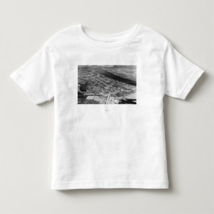 Camiseta De Bebé Lago moses, opinión aérea de WA de la fotografí