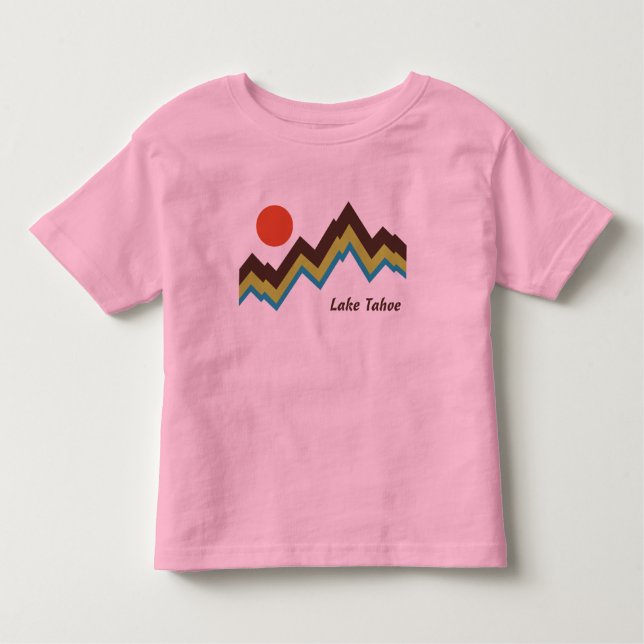 Camiseta De Bebé Lago Tahoe (Anverso)