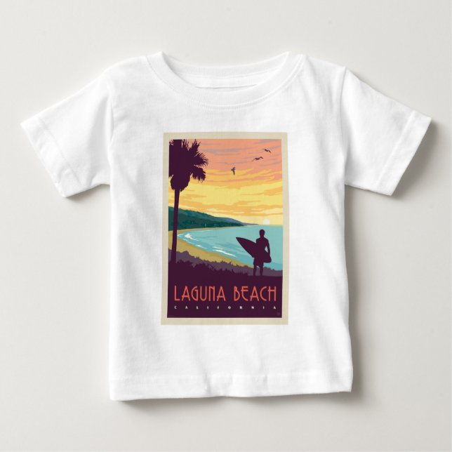 Camiseta De Bebé Laguna Beach | Laguna Beach (Anverso)
