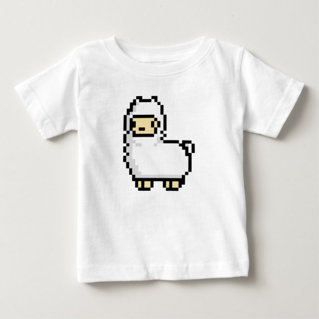 CAMISETA DE BEBÉ LAMA (Anverso)