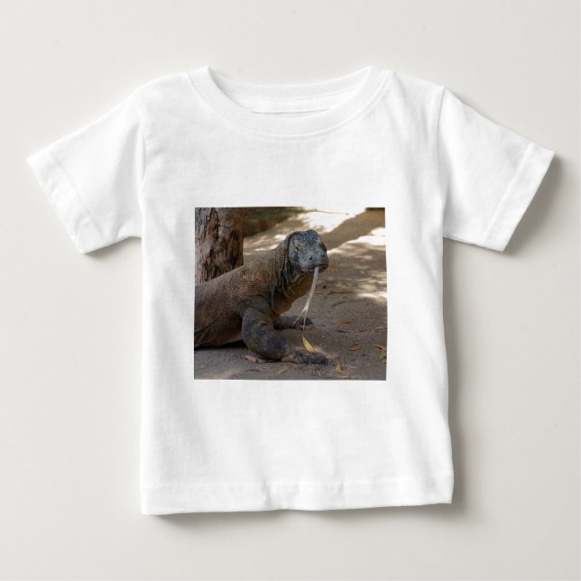 Camiseta De Bebé Lamedura del dragón de Komodo (Anverso)