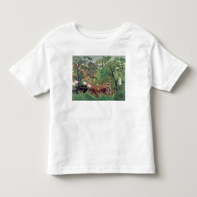 Camiseta De Bebé Landscape exótico, 1910 (Anverso)