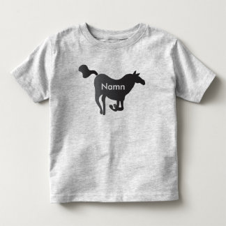Camiseta De Bebé Långärmad tröja med häst & namn