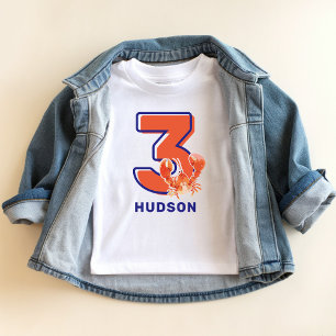 Camiseta De Bebé Langostino Invitado de Honor en su Tercer Cumpleañ
