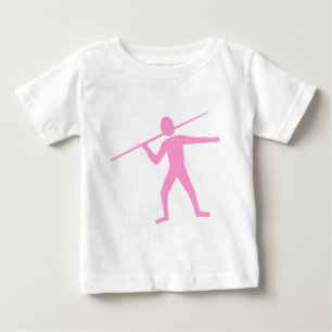 Camiseta De Bebé Lanzador de Jabalina - Rosa