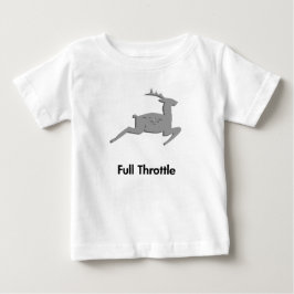 Camiseta De Bebé Lanzamiento total de renos