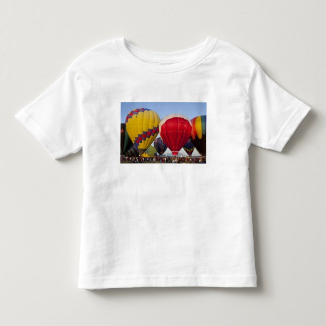 Camiseta De Bebé Lanzando globos aerostáticos (Anverso)