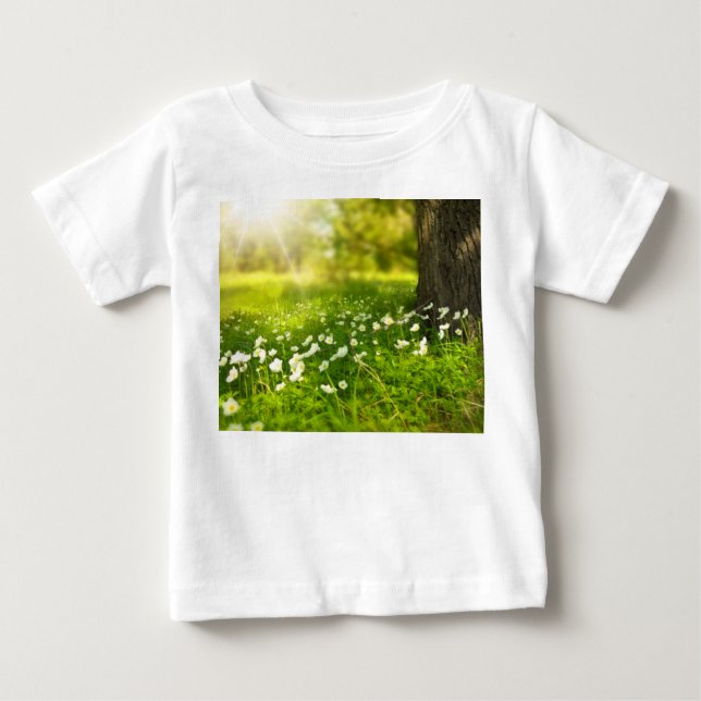 Camiseta De Bebé Las alegrías de la primavera (Anverso)