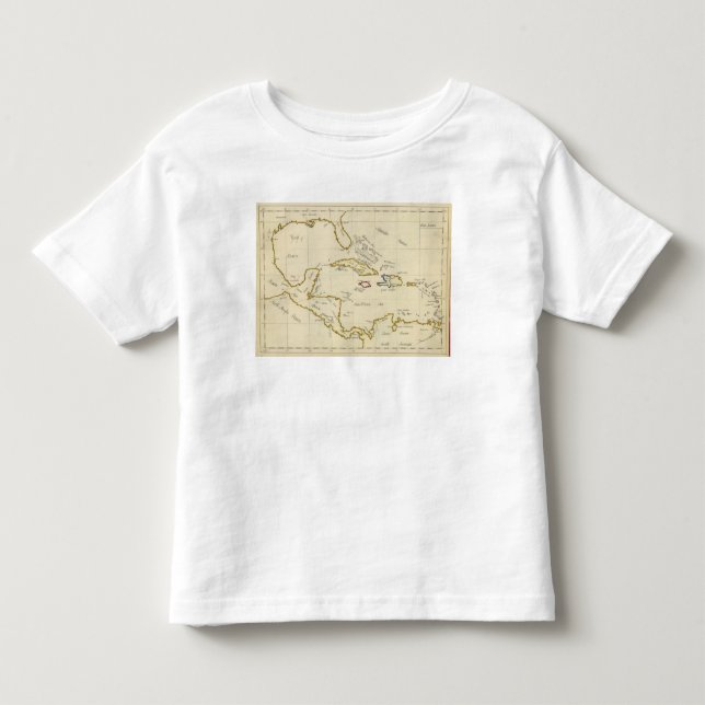 Camiseta De Bebé Las Antillas (Anverso)