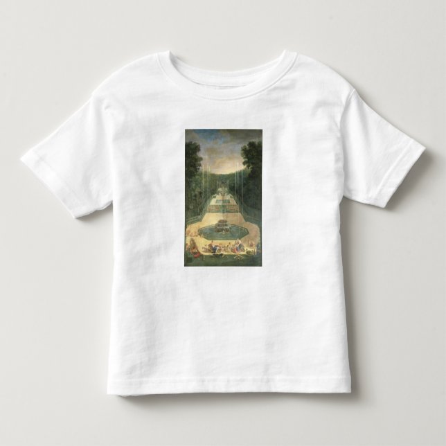 Camiseta De Bebé Las arboledas de Versalles (Anverso)