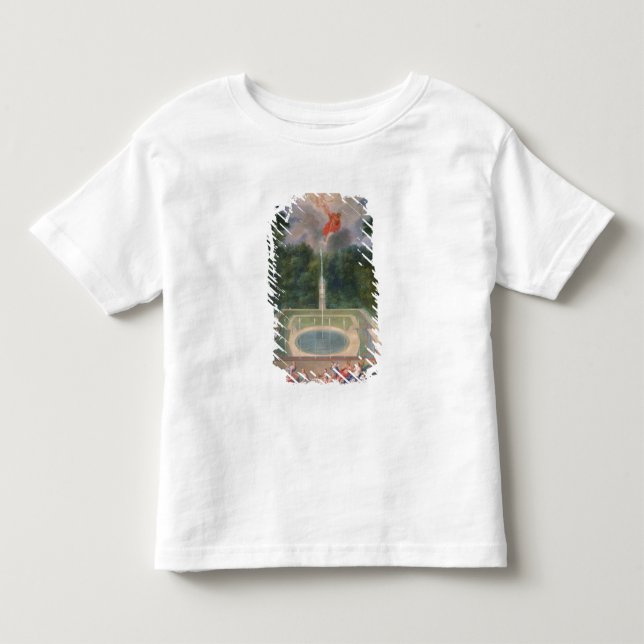 Camiseta De Bebé Las arboledas de Versalles con Marte (Anverso)