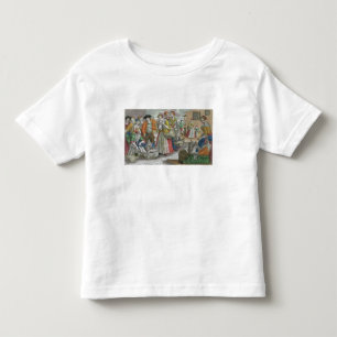 Camiseta De Bebé Las aves de corral comercializan (el grabado