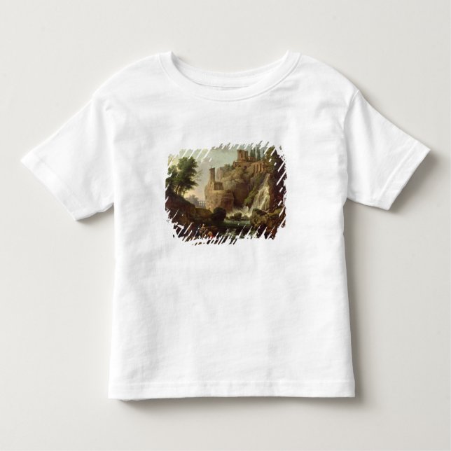 Camiseta De Bebé Las caídas de Tivoli (Anverso)