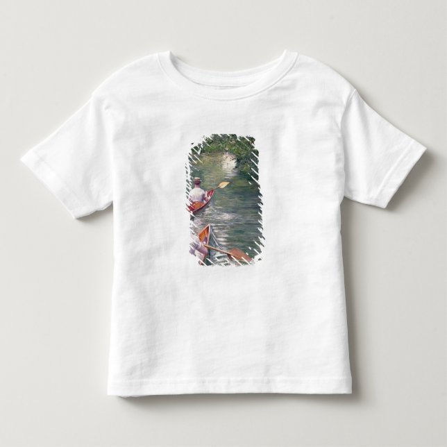 Camiseta De Bebé Las canoas, 1878 (Anverso)