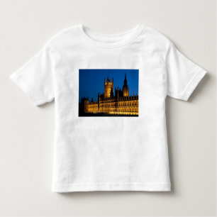 Camiseta De Bebé Las Casas del Parlamento de noche en la ciudad de