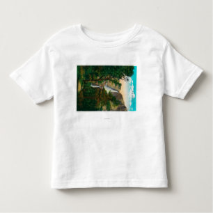 Camiseta De Bebé Las cataratas de Yosemite en Yosemite, California
