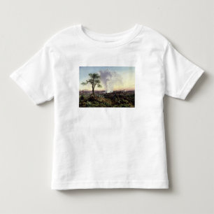 Camiseta De Bebé Las cataratas Victoria en la salida del sol, con