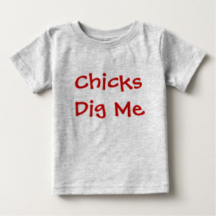 Camiseta De Bebé Las chicas me cavan