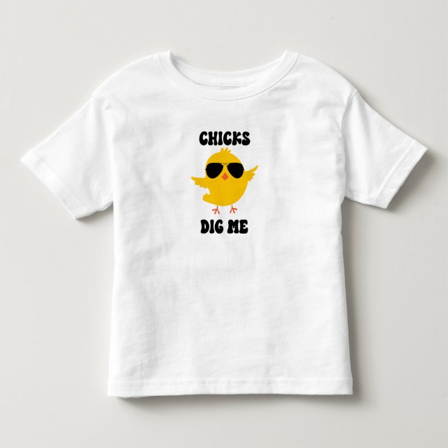 Camiseta De Bebé Las chicas me cavan Guay Pascua Sombras de gafas d (Anverso)