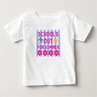 Camiseta De Bebé Las clases terminaron para el verano