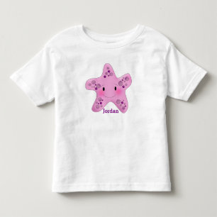 Camiseta De Bebé Las estrellas de mar lindas del niño