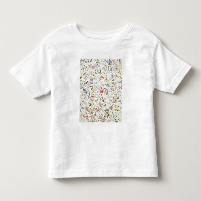 Camiseta De Bebé Las flores salvajes diseñan para el material de (Anverso)