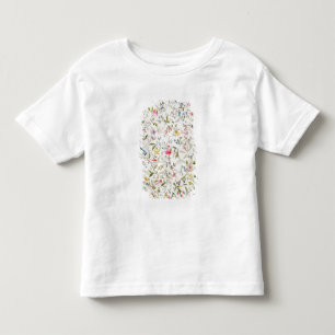 Camiseta De Bebé Las flores salvajes diseñan para el material de