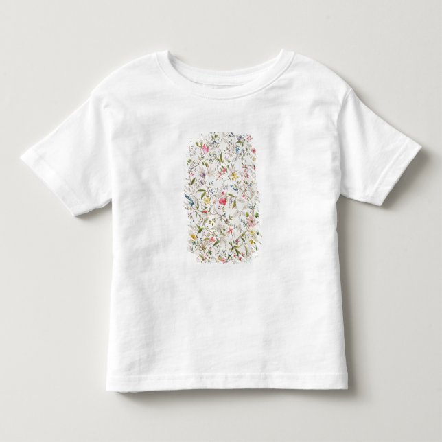 Camiseta De Bebé Las flores salvajes diseñan para el material de (Anverso)