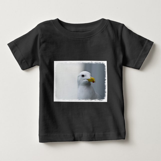 Camiseta De Bebé Las gaviotas también necesitan amor (Anverso)