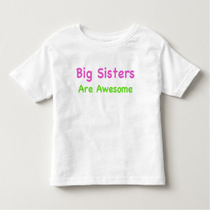 Camiseta De Bebé Las grandes hermanas son increíbles