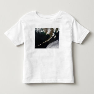 Camiseta De Bebé Las islas Aleutian y la península de Alaska