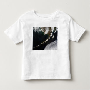 Camiseta De Bebé Las islas Aleutianas y la península de Alaska