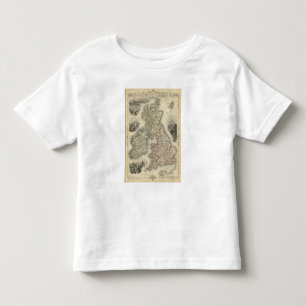 Camiseta De Bebé Las islas británicas