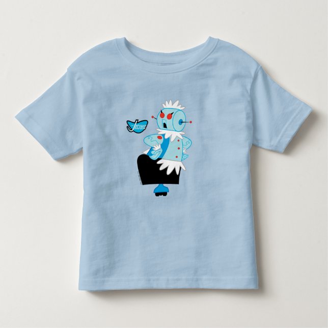 Camiseta De Bebé Las jestones | Rosie the Robot (Anverso)
