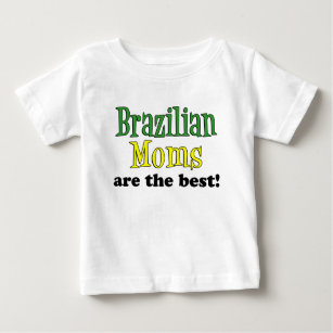 Camiseta De Bebé Las mamás brasileñas son las mejores