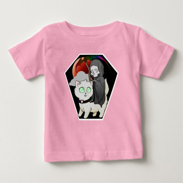 Camiseta De Bebé Las mareas de la muerte (Anverso)
