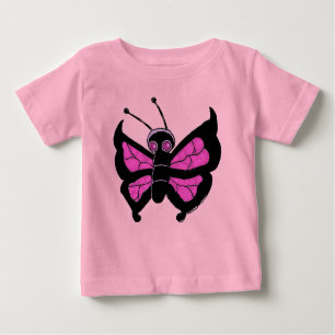 Camiseta De Bebé Las mariposas