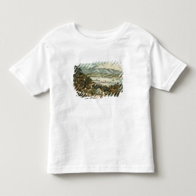 Camiseta De Bebé Las montañas de Catskill (Anverso)