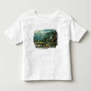 Camiseta De Bebé Las montañas rocosas