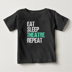 Camiseta De Bebé Las mujeres se toman el sueño de un teatro repitie