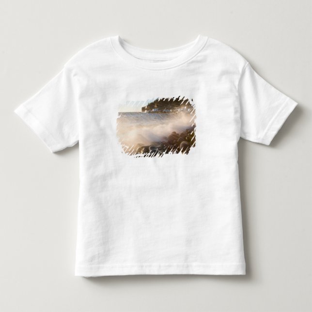 Camiseta De Bebé Las olas bañan los adoquines en Monument (Anverso)