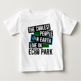 Camiseta De Bebé Las personas más frías de la Tierra viven en Echo 