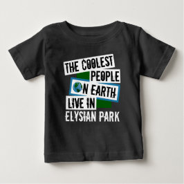 Camiseta De Bebé Las personas más frías de la Tierra viven en el Pa