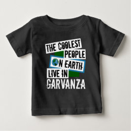 Camiseta De Bebé Las personas más frías de la Tierra viven en Garva