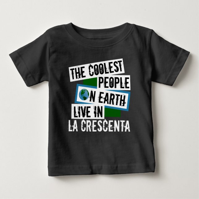 Camiseta De Bebé Las personas más frías de la tierra viven en La Cr (Anverso)